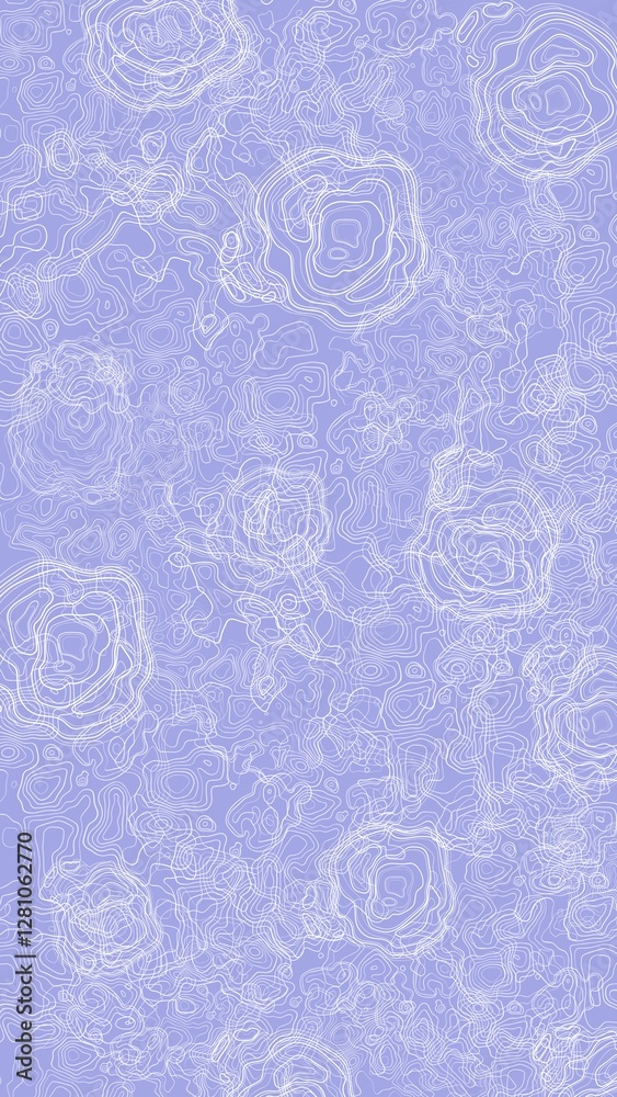 Obraz premium Abstract island on a lilac background