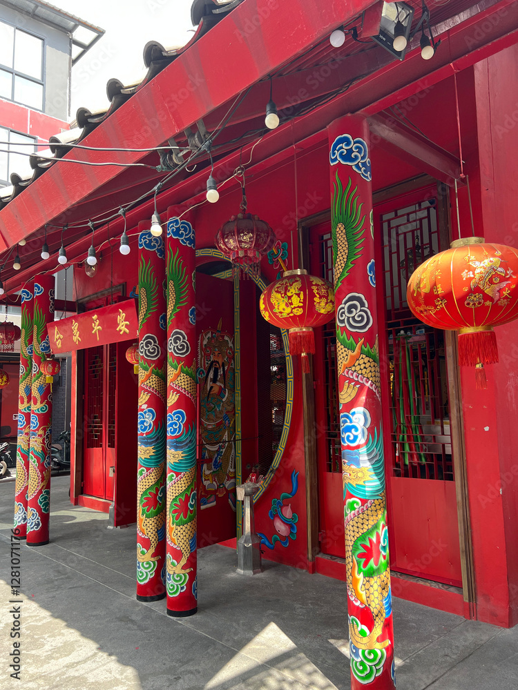 Shrine at Dragon Town in Bangkok