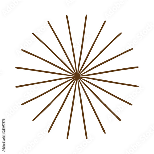 Fireworks set of fireworks icons abstract firewo