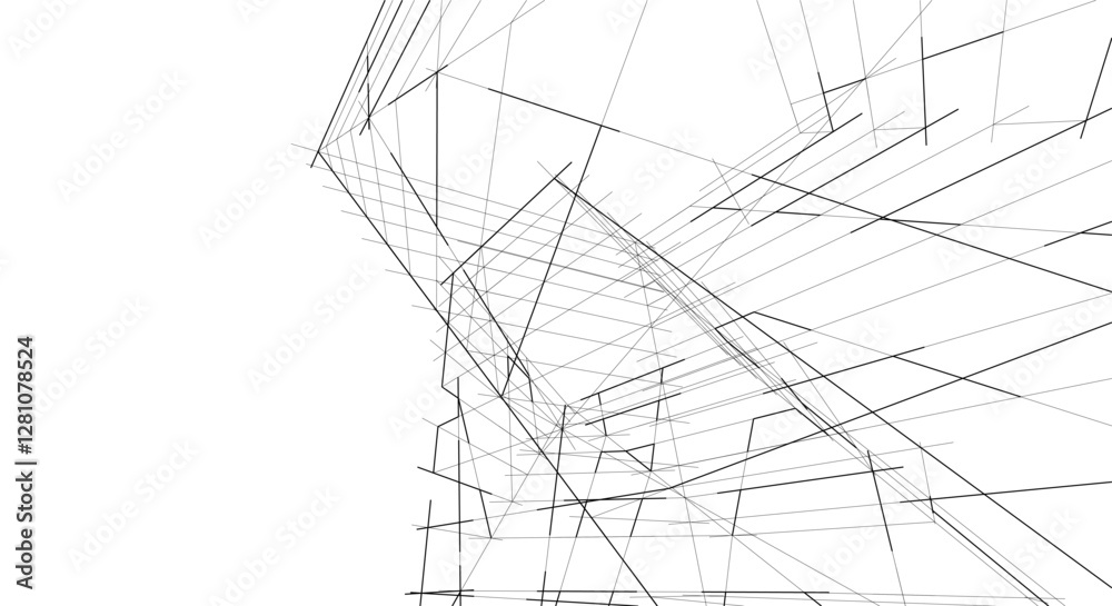 abstract architectural background vector 3d design abstract architectural background vector 3d design