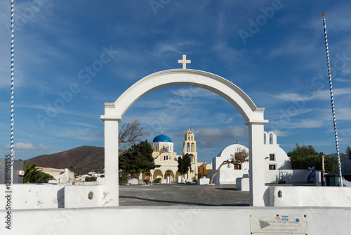 Griechenland - Santorini - Oia - Kirche des heiligen Georg photo