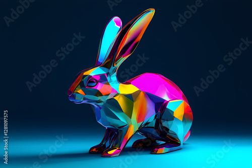 Abstract cute easters rubbit.easters concept