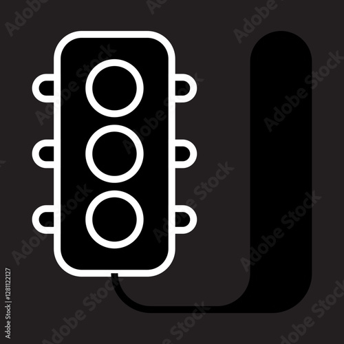 Air Traffic Light Icon Design