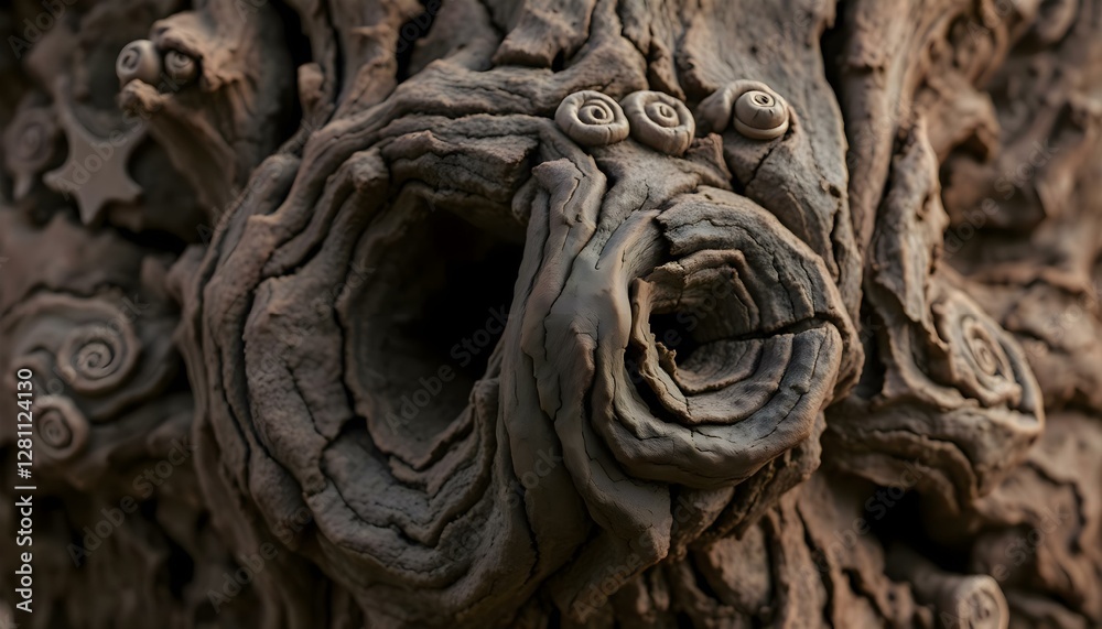 a close up view of a tree trunk a close up view of a tree trunk