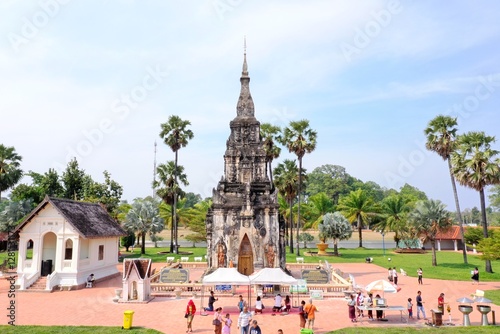 Ancient Ing Hang Stupa in Savannakhet Laos