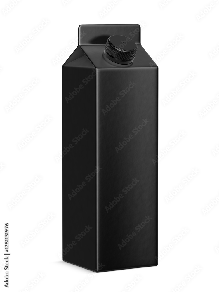 Carton juice box mockup Carton juice box mockup