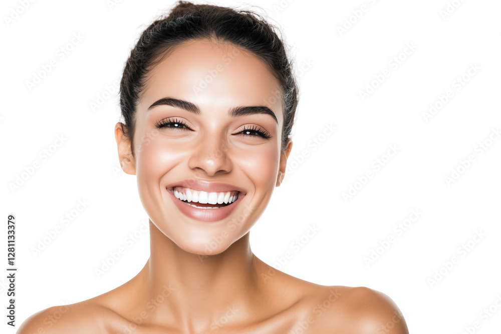 Turkish Joyful Woman with healthy skin, beauty concept Turkish Joyful Woman with healthy skin, beauty concept