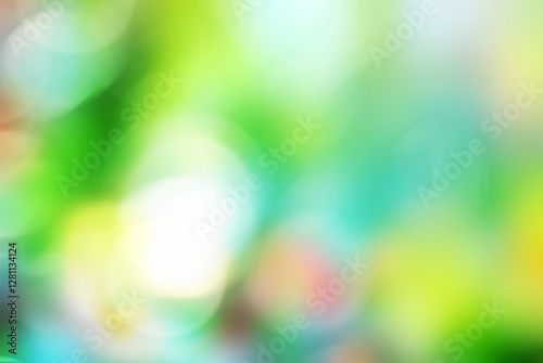 Abstract colorful bokeh background. Rainbow blur Easter background wallpaper stock illustrations.