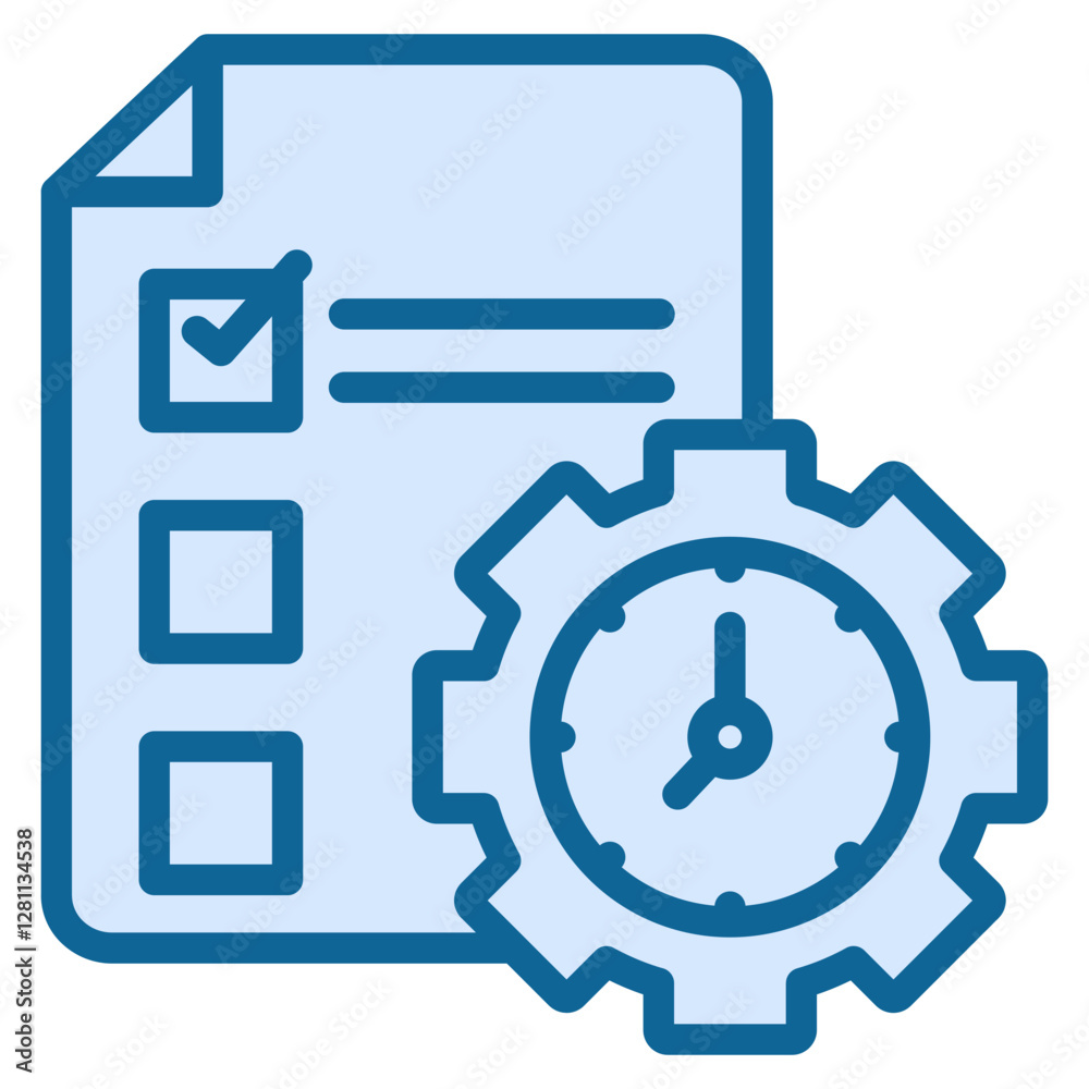 Project Timeline Icon Project Timeline Icon