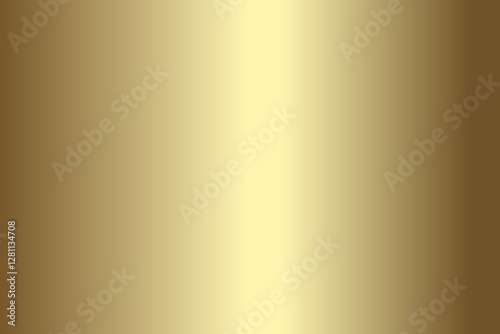 Abstract gold metallic background. Vector of gold gradient. Gold gradient background texture metallic. Vector eps 10