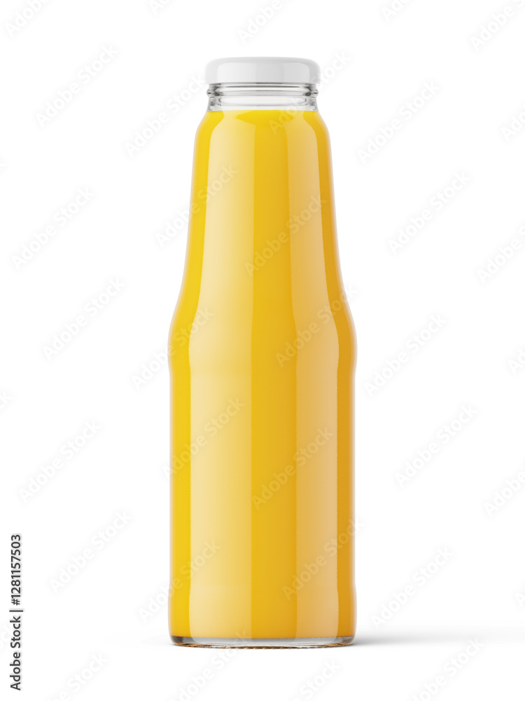 Orange juic bottle mockup Orange juic bottle mockup