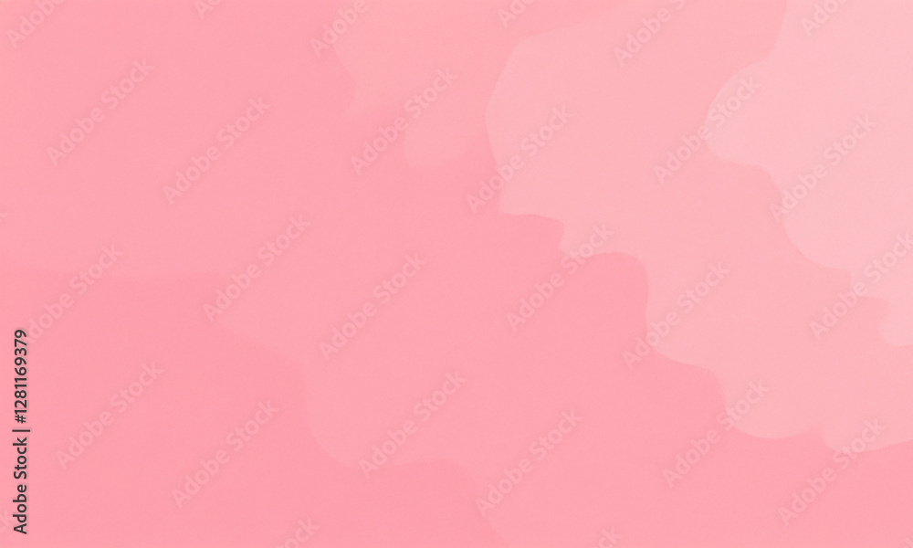Fototapeta premium ピンク色の柔らかな水彩風抽象的背景