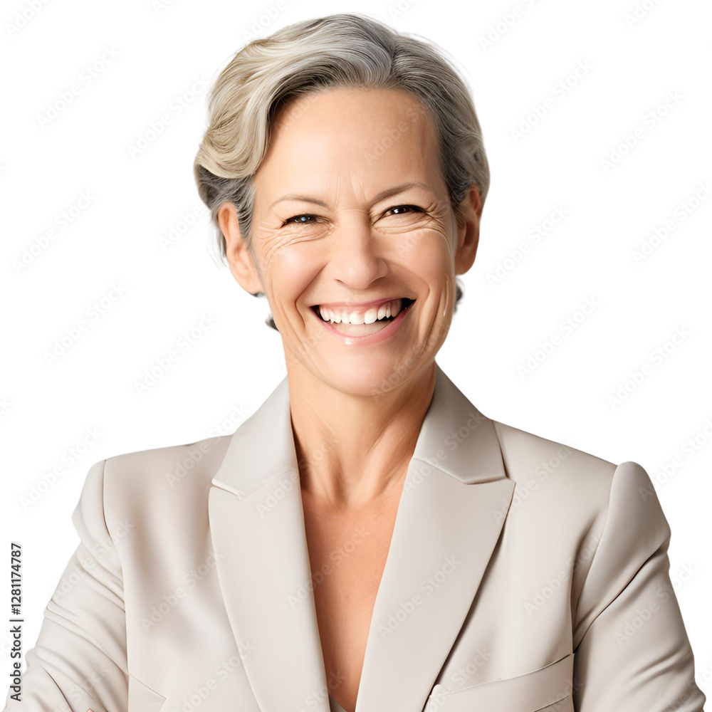 Mature Business Executive with Positive Expression – Studio Portrait Mature Business Executive with Positive Expression – Studio Portrait