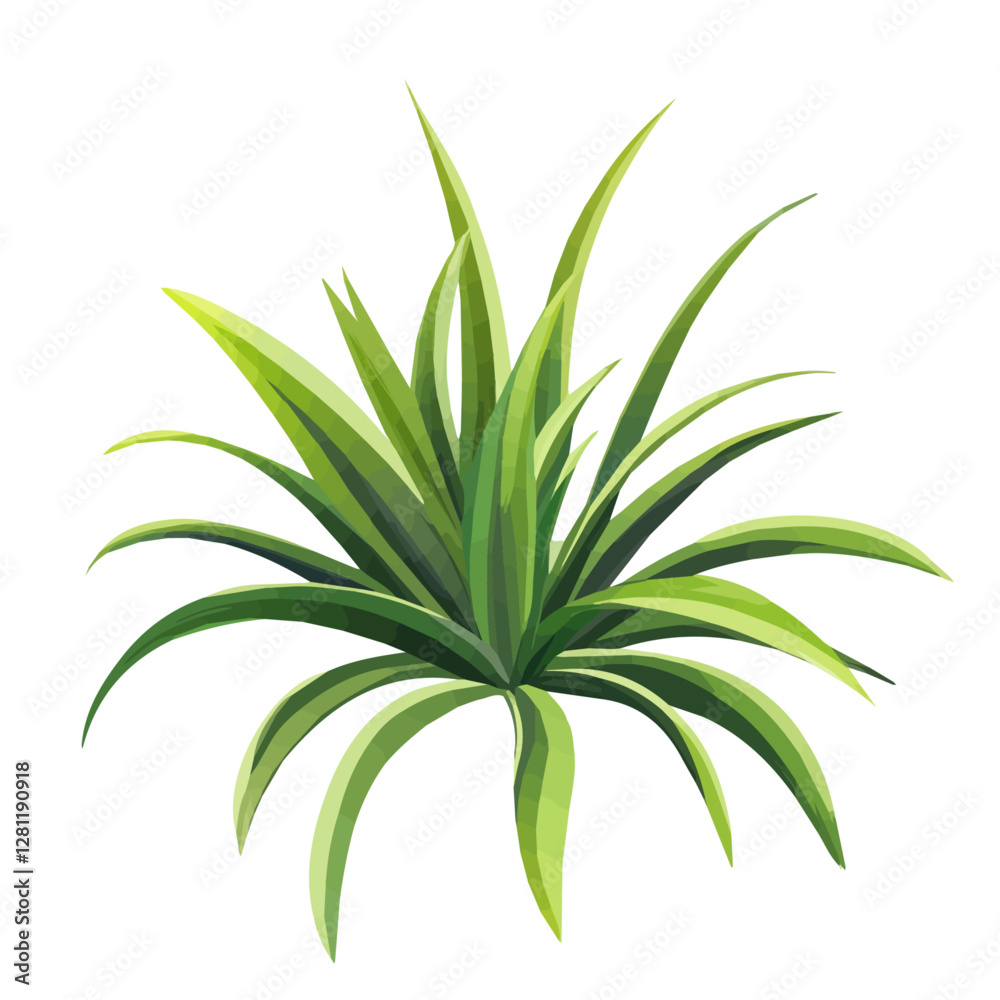 2D flat vector illustration Air Plant icon isolated on a white background.
2D flat vector illustration Air Plant icon isolated on a white background.