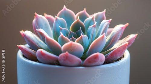 Wallpaper Mural Close-up of a succulent plant in a modern pot Torontodigital.ca