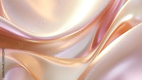 Premium Abstract Glass Glow with Luxury Smooth Finish Background
