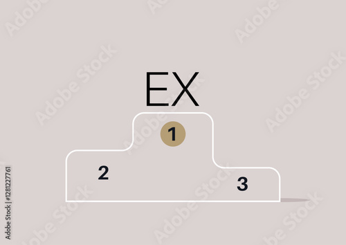 This ironic depiction illustrates the concept of revering an ex partner by placing them on a pedestal, highlighting the emotional weight and nostalgia often associated with past relationships