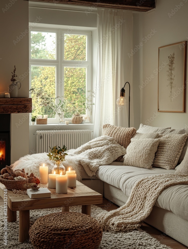 custom made wallpaper toronto digitalCozy living room setting with a warm and inviting atmosphere