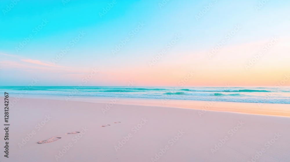 serene beach in australia at sunset with gentle waves lapping shore and vibrant colors painting sky expansive sand serene beach in australia at sunset with gentle waves lapping shore and vibrant colors painting sky expansive sand