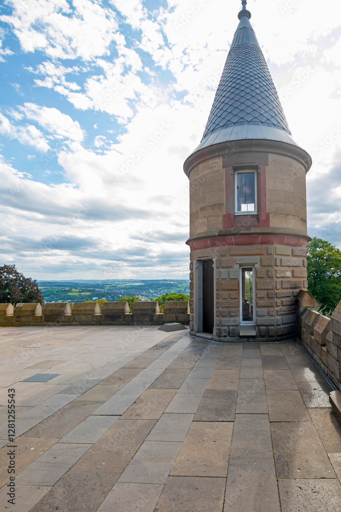 Drachenburg Castle is a private villa styled as a palace and constructed in the late 19th century