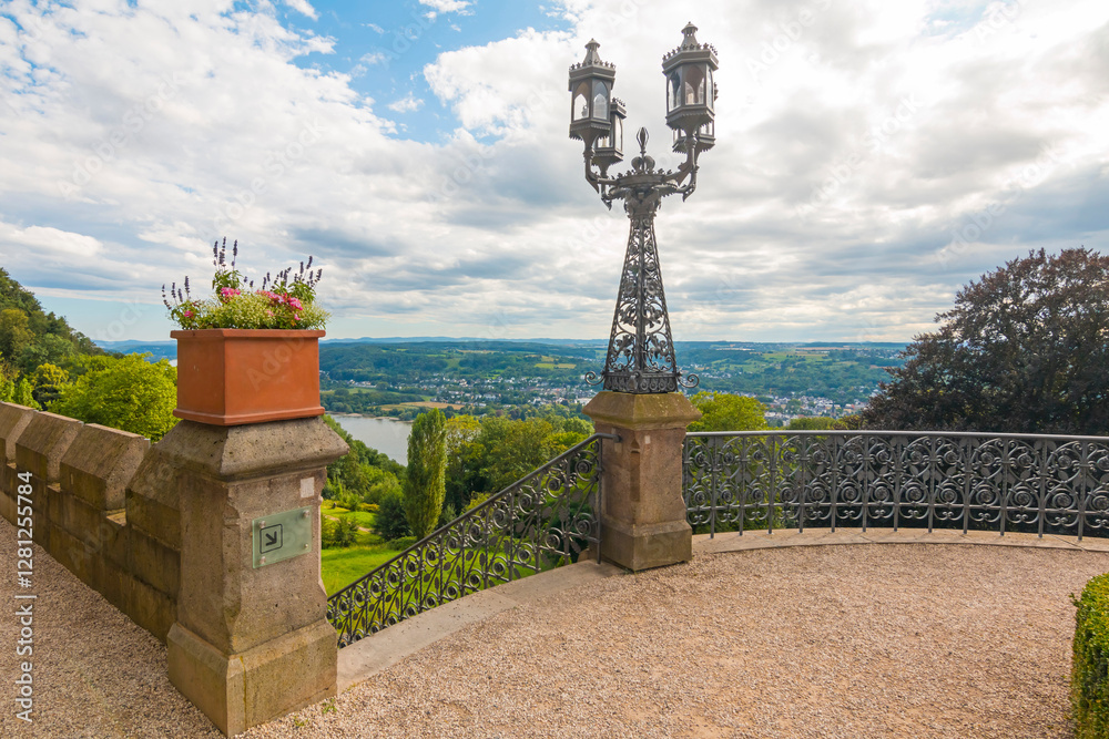 Drachenburg Castle is a private villa styled as a palace and constructed in the late 19th century