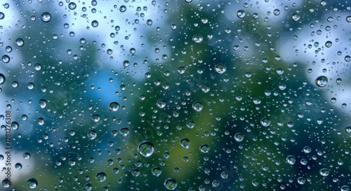 rain drops on window