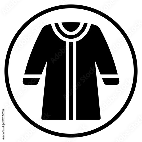 abaya glyph icon