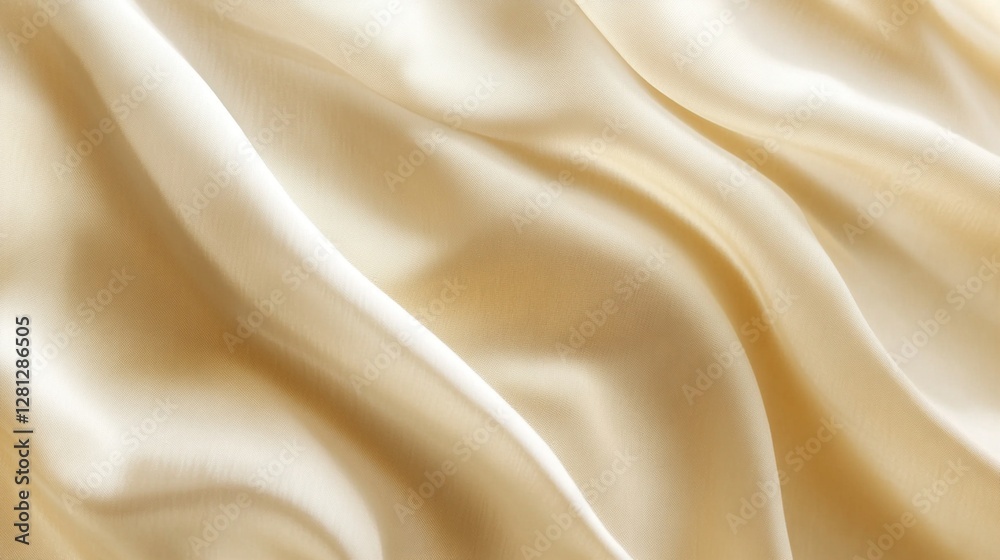 Obraz premium Creamy Silk Fabric Texture