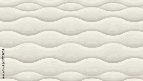 Modern wave pattern with alternating lines in neutral tones, ideal for contemporary product designs, symbolizing fluidity and balance