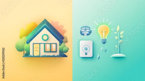 Energy Efficiency Ideas for Sustainable Home Improvement and Eco-Friendly Living in a Modern Residential Setting