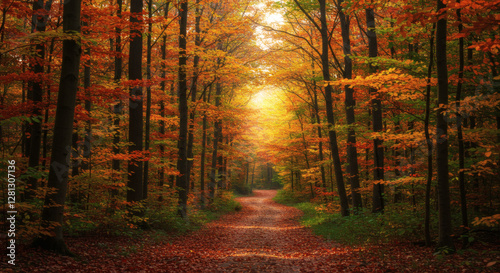 autumn in the forest