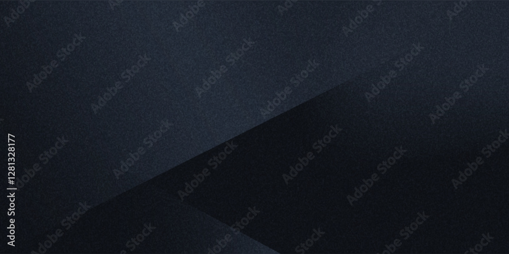 Black dark gray blue abstract elegant background. Drapery. Curtain. Fabric material. Soft folds. Wave stripe line. Gradient. Empty space.