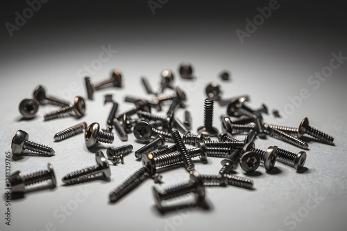 Mixed screws and nails.