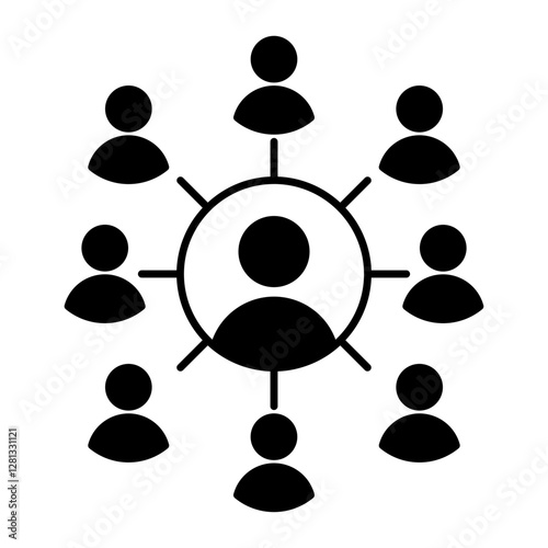 dissemination icon