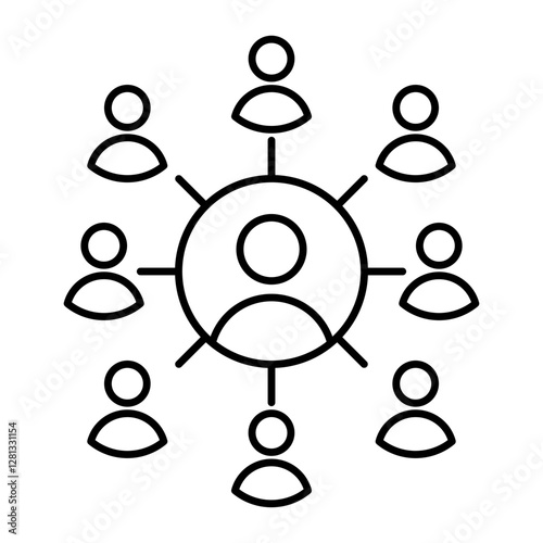 dissemination icon