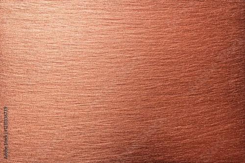 Brushed shiny copper polished bronze metal with luster texture.