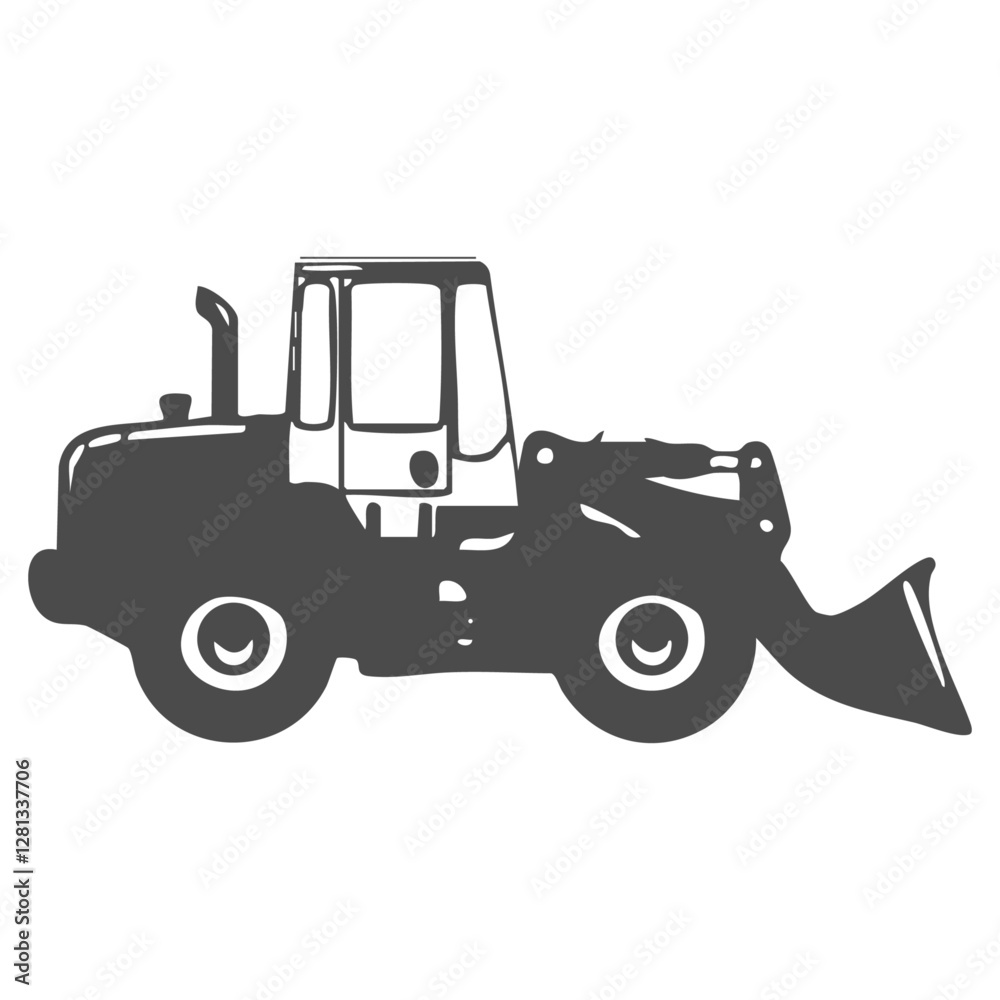 Fototapeta premium Snowplow