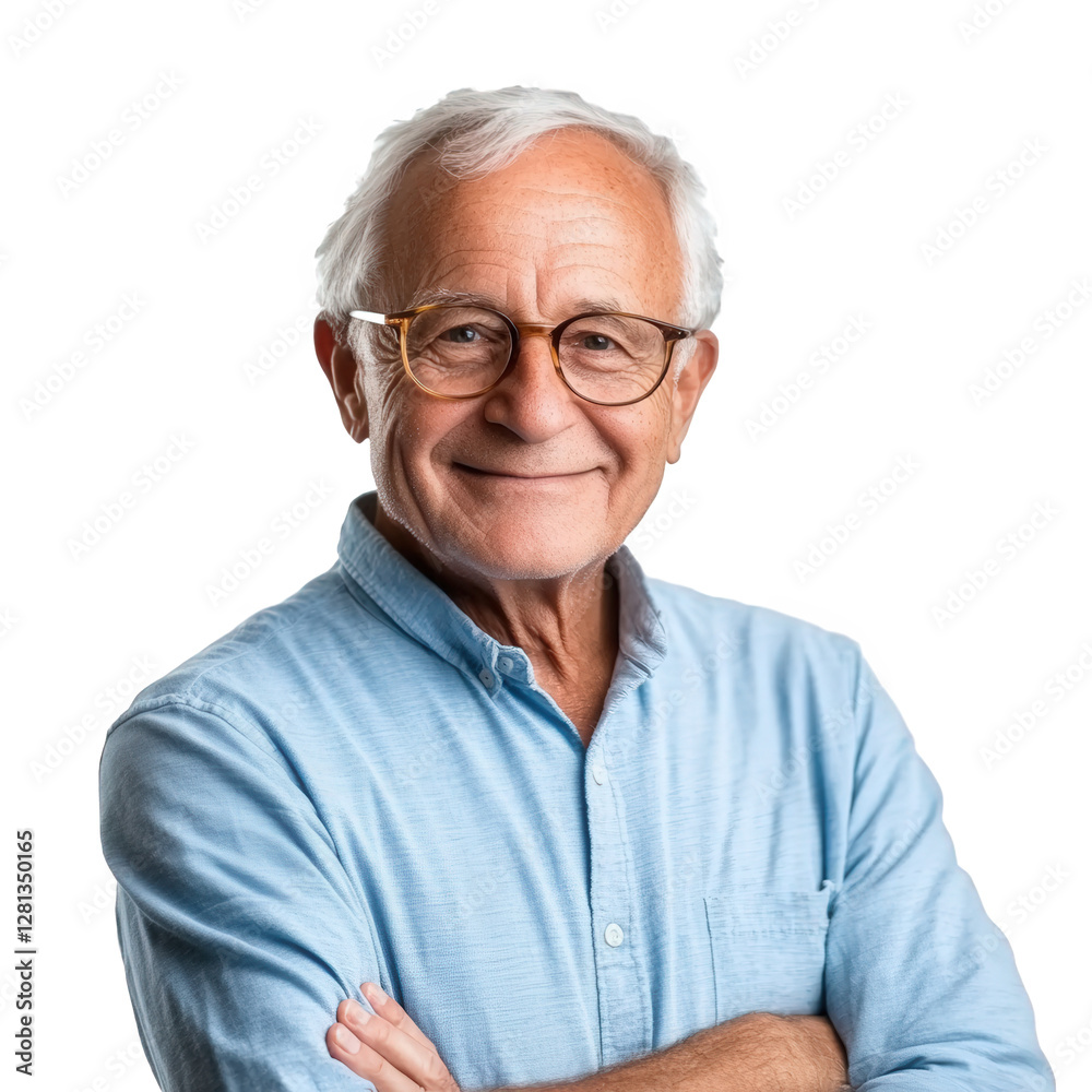 Portrait of an elderly man Portrait of an elderly man