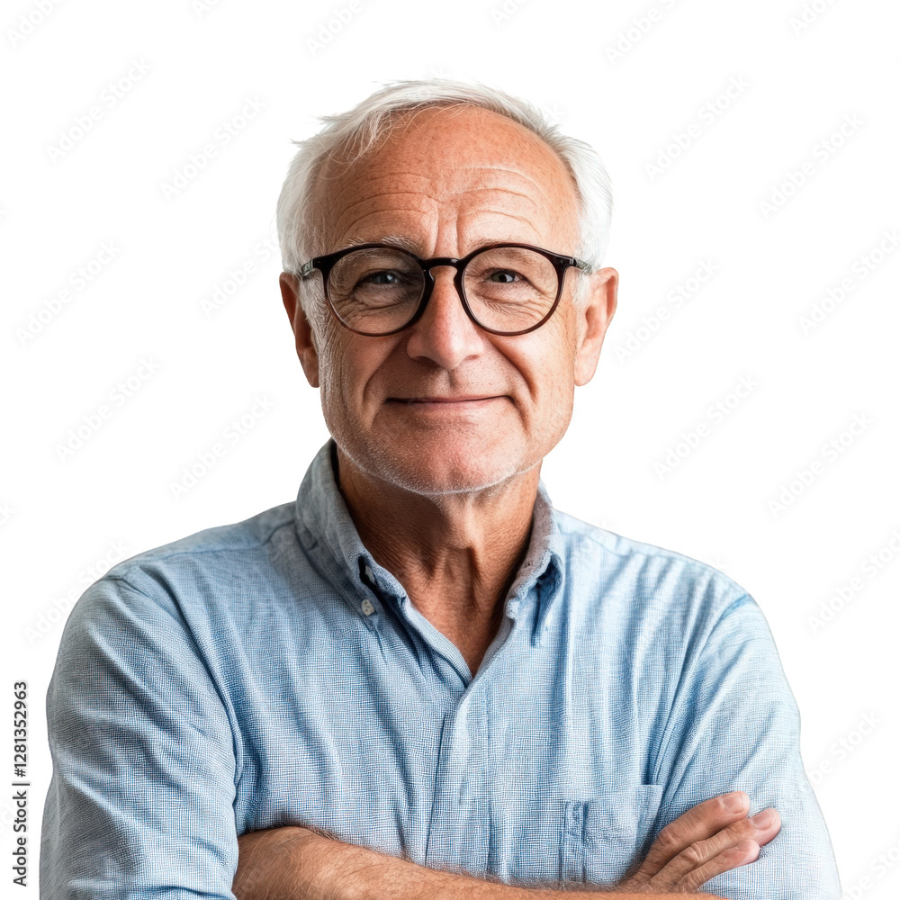 Portrait of an elderly man Portrait of an elderly man