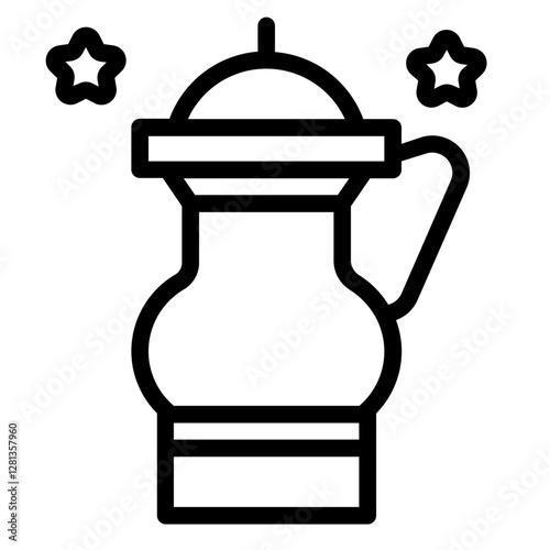 Traditional Tea Pot Icon