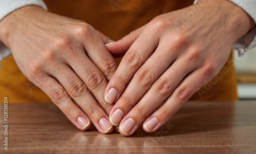 Closeup Hands Put Together