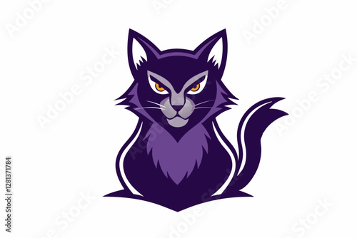 black and white cat