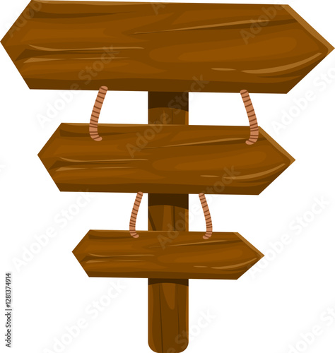 wooden sign board