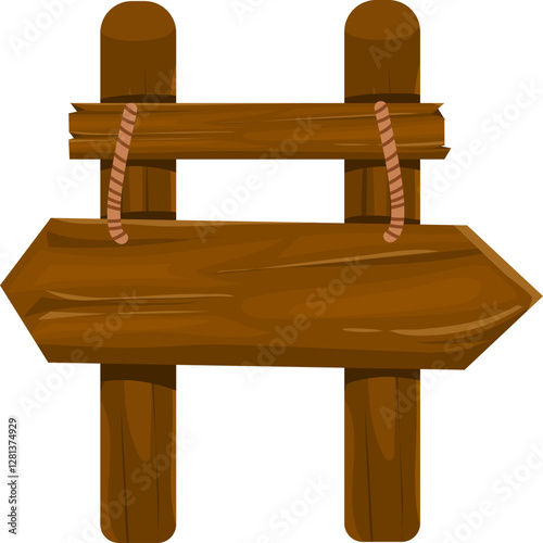 wooden sign board