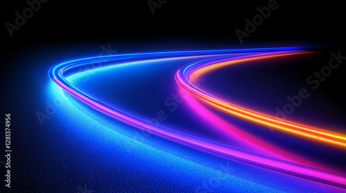 abstract blue background with lines