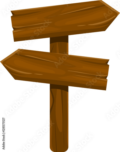 wooden sign board
