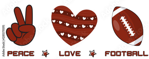 Cheer leading vector illustration of a skull with a heart