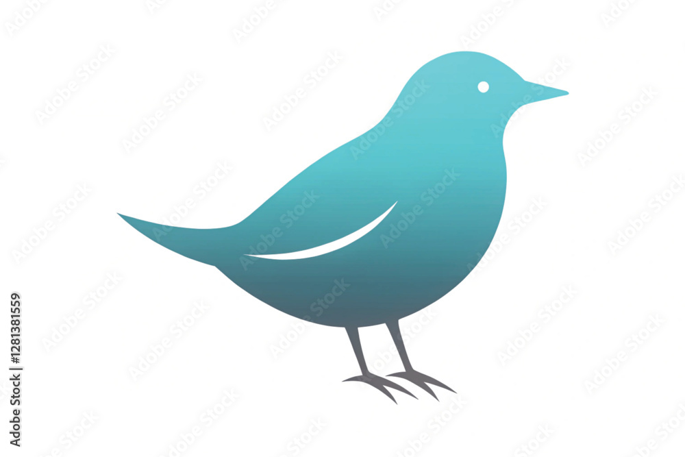 Obraz premium bird-icon-silhouette