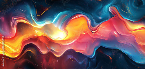 abstract fractal background