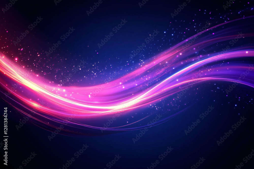 Obraz premium abstract blue background with stars